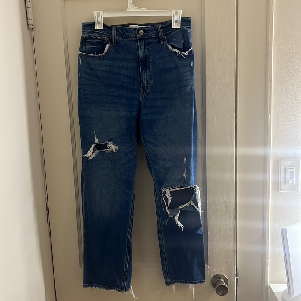 Abercrombie Curve Love Hi Rise Jeans